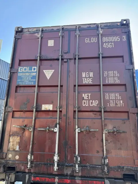 Контейнер GLDU0680953